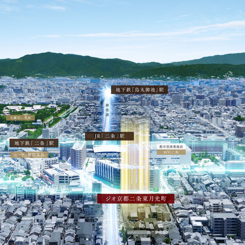 ジオ京都二条東月光町